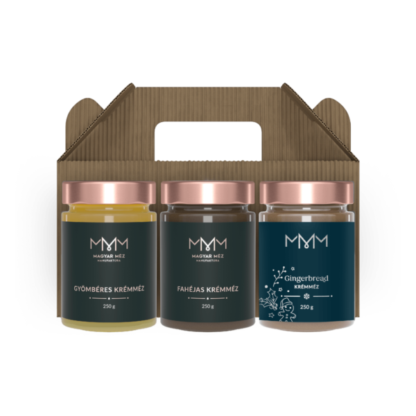Mézválogatás ajándékcsomag Kraft (3x250g)